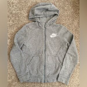 Nike Tech Grey zip up hoodie sweater